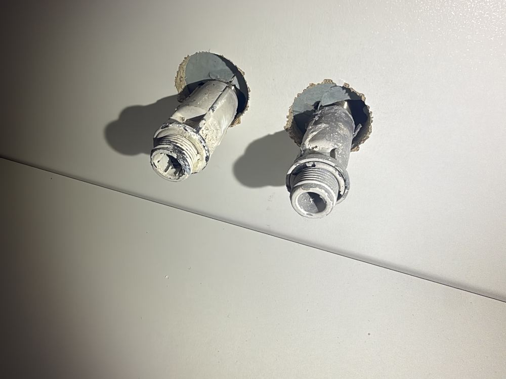 Pipe penetrations through the wall lining not sealed around the fittings, Pakenham